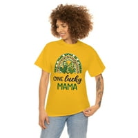 PorodicaLoveshop LLC Jedna sretna mama St Patrick Day košulja, Shamrock St Patrick Day košulja, Ženska majica, majica za mamu