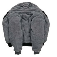 Muška puna zip jakna Essentials Zip Jacket Comfy pokrivač zip hoodie zimska vuna javetip-hop odjeća