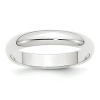 Auriga Platinum pola okrugle perjane veze za prstene - 4. Za žene