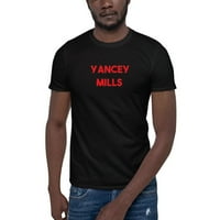 Crveni Yancey Mills Majica kratkih rukava majica u nedefiniranim poklonima