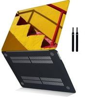 Plastična futrola tvrdog školjke Kompatibilna s objavljenim MacBook Pro 16 XDR displej dodirnite ID kabela TIE model: crvena serija 0019