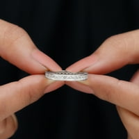 Princeza rez Moissitni vječni prsten za žene, 14k bijelo zlato, SAD 11.50