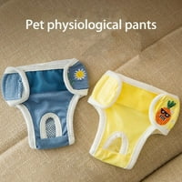 Pelene za slatke pasa Ženska pse Fiziološke sanitarne hlače, munstrualna njega za višekratnu upotrebu