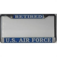 Glavna LFAF SAD-a Zračna snaga u penzionisanim kromiranim kromiranim okvirom, besplatne vijke