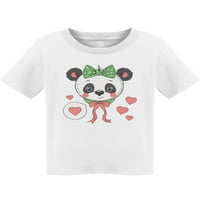 Slatka mala majica pande T-majica Toddler -Image by Shutterstock, Toddler