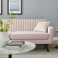 Tufted kauč, baršun, ružičasta, moderan savremeni urbani dizajn, dnevni boravak soba Lobi Predvorju
