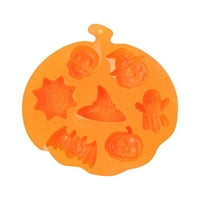 Kolačići za Halloween Halloween Silikonska torta Pumpkin lubanje duho oblika silikonskih bombona čokoladni