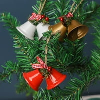 Božićno drvsko zvono visoke izdržljivosti Crvene bobice dizajn sa vitrantnim bojama širokoj primjeni ukrasni metal Chri