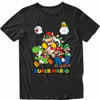 Nintendo Video igra Super Mario Classic Grupa za odrasle majica
