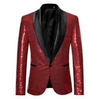 Odijela za muškarce Muškarci Moderan čvrsti odijelo Blazer Business Wedding Party Outweard Jawls Bluza