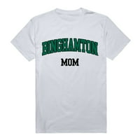 Sveučilište Binghamton Bearcats College mama ženska majica Bijela mala