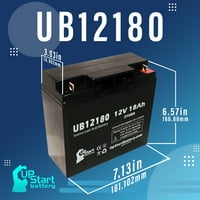 - Kompatibilni požarni lite FCPS-24FS baterija - Zamjena UB univerzalna zapečaćena olovna akumulatorska
