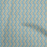 Onuone svilena tabbby plava tkanina azijska kila šivaće tkanina od dvorišta otisnuta DIY odjeća širine