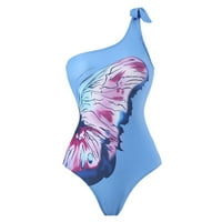 B91XZ jedno rameni kupaći kostimi za žene ženski nacionalni stil kupaći kostim bikini podmetač za kupaći
