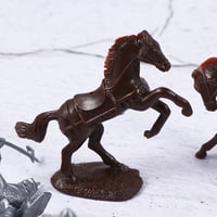 Vojnička igračka smiješna plastična vojnika konjanika Model igračka za djecu