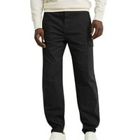 Viikei teretni pantalone za muškarce muške hlače elastični klirens struka ispod 5 dolara. Modne muške