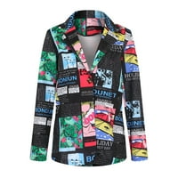 B91XZ majice za muškarce, Ležerne prilike, Ležerne prilike kratkih rukava Summer Shortwn vrat 3D tiskane